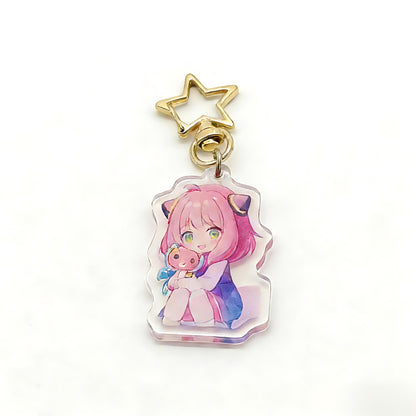 Custom Clear Acrylic Keychains