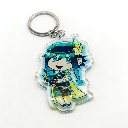 Custom Clear Acrylic Keychains