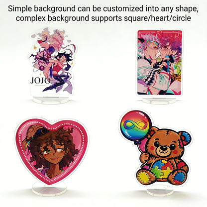 Custom Clear Acrylic Standee